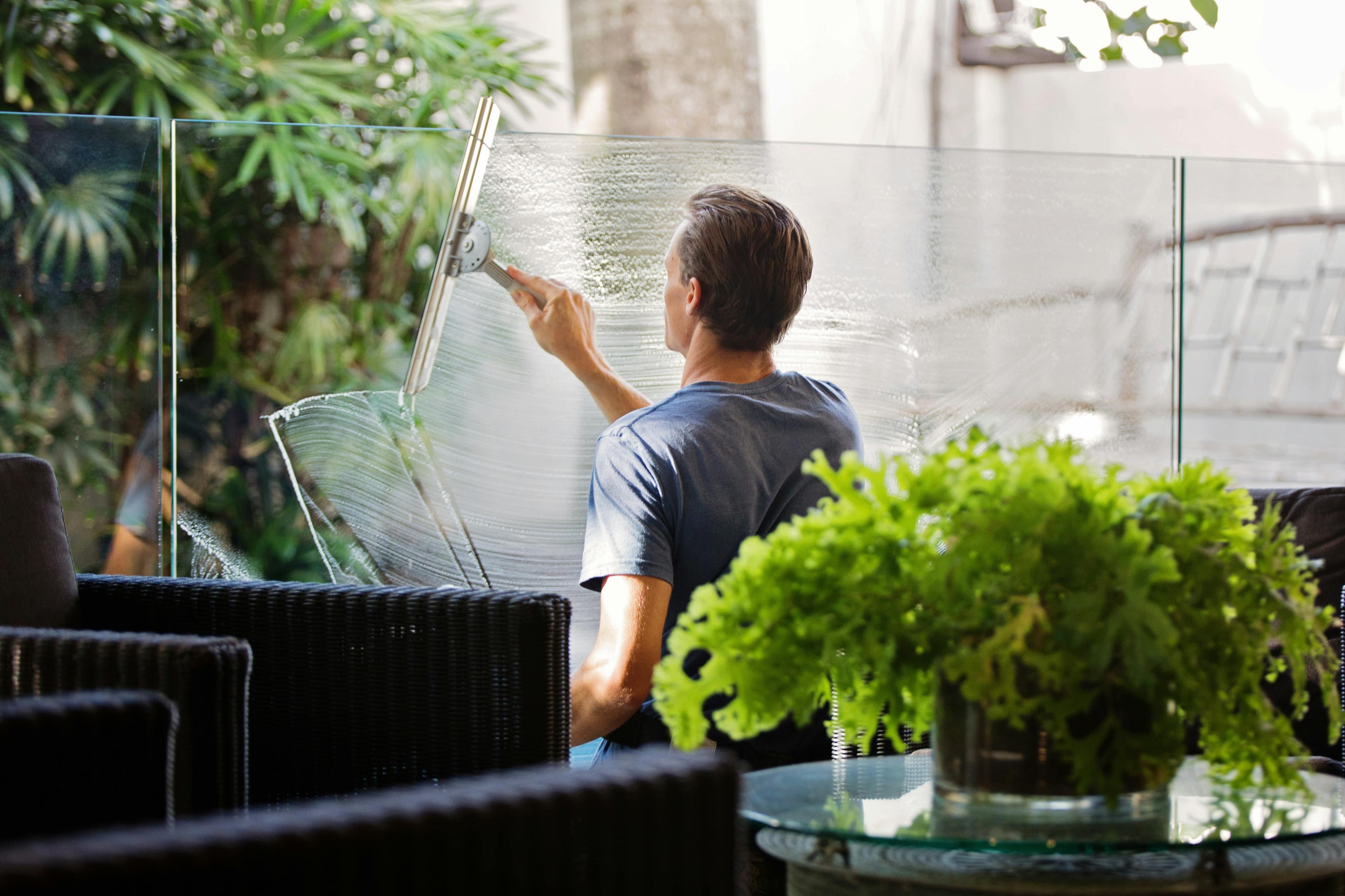 Professionelle Fensterreinigung
